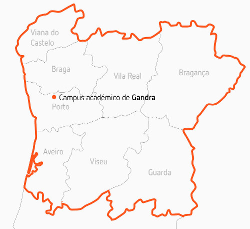mapa região norte portugal localização iinfacts